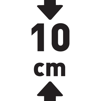 Výška 10 cm